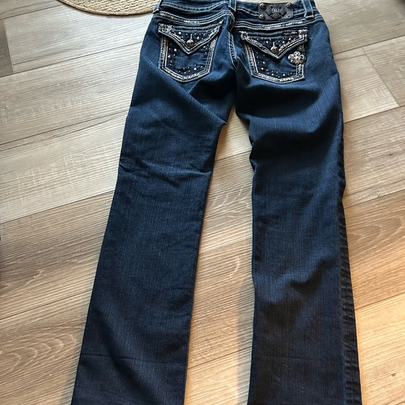 Womens Miss Me Size 30 Straight Leg Jeans - Picture 3 of 4